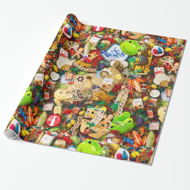 Passover  Wrapping Paper, 30" x 6' Paper (Unrolled)
