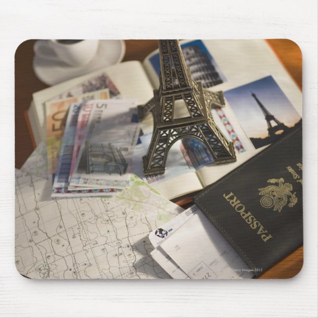 Passport and memorabilia mouse pad (Front)