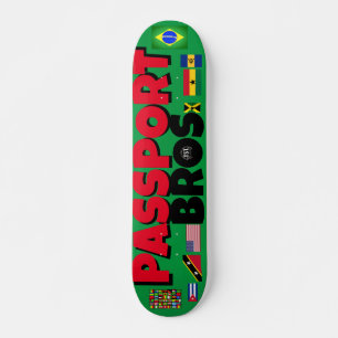 PASSPORT BROS  7 3/4" Skateboard Deck