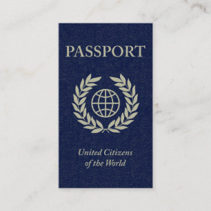 passport business card