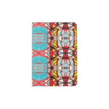 Passport Holder, Abstract Psychedelic tr IV