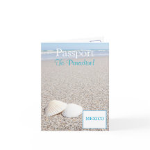 Passport Invitation Card|5.6" x 4