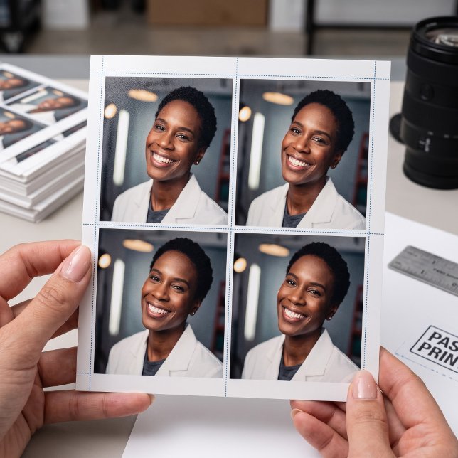 Passport Size Photo Print 2x2 Inch Image for Visa (Creator Uploaded)