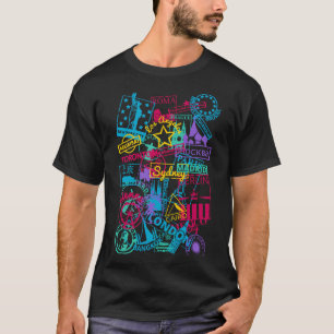 Passport Stamp Travel Destination T-Shirt