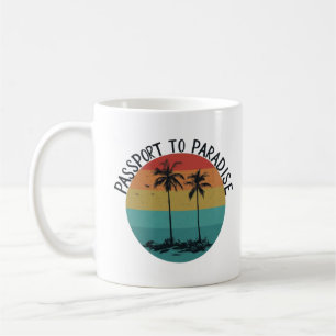Passport to Paradise  Hoodie Coffee Mug