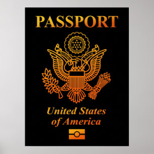 PASSPORT(USA) POSTER