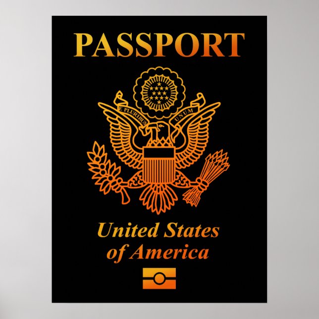 PASSPORT(USA) POSTER (Front)