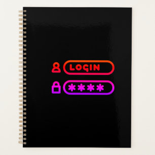 Password Book Planner