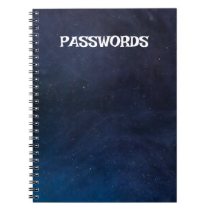 Passwords Organizer Notebook