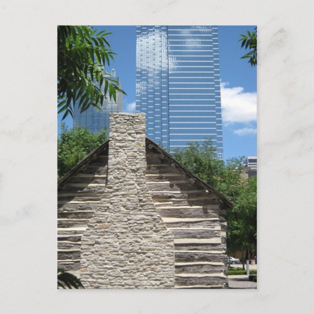 Past and Present Postcard (Front)