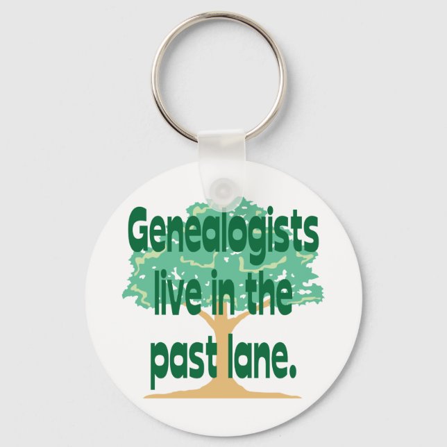 Past Lane Keychain (Front)