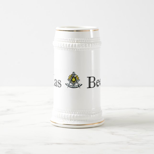 Past Master Beer Stein (Center)