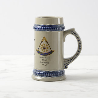 Past Master Commerative Stein