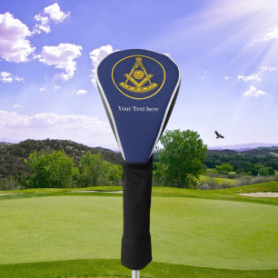 Past Master Lodge Freemason Masonry Masonic Golf Head Cover