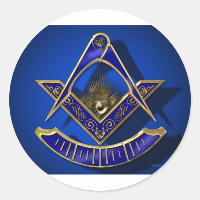 Past Master Products Classic Round Sticker (Front)
