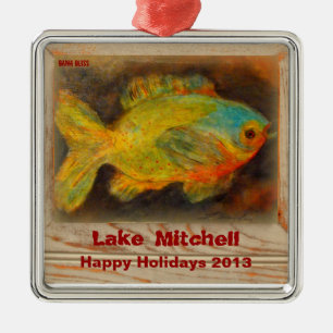 PAST YEARS**2013**Ornament "Lake Mitchell" Metal Ornament