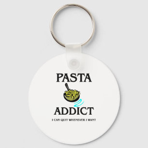Pasta Addict Keychain