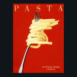 PASTA AL DENTE Razzia Italian Food noodle Art Deco Poster<br><div class="desc">High resolution reproduction,  super sharp prints,  colour corrected for vibrant and crisp colours,  and digitally repaired for tears,  blemishes,  missing elements. PASTA AL DENTE Razzia Italian Food noodle Art Deco Poster.</div>