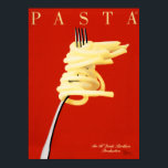 PASTA AL DENTE Razzia Italian Food noodle Art Deco Poster<br><div class="desc">High resolution reproduction,  super sharp prints,  colour corrected for vibrant and crisp colours,  and digitally repaired for tears,  blemishes,  missing elements. PASTA AL DENTE Razzia Italian Food noodle Art Deco Poster.</div>