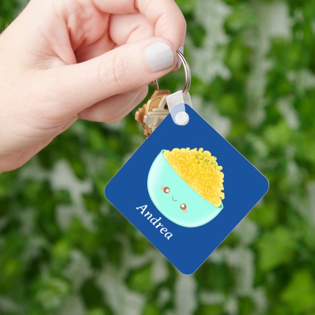 Pasta And Cheese Keychain (Hand)