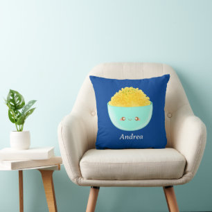 Pasta And Cheese Throw Pillow