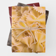 Pasta and chocolate chips custom photo Holiday