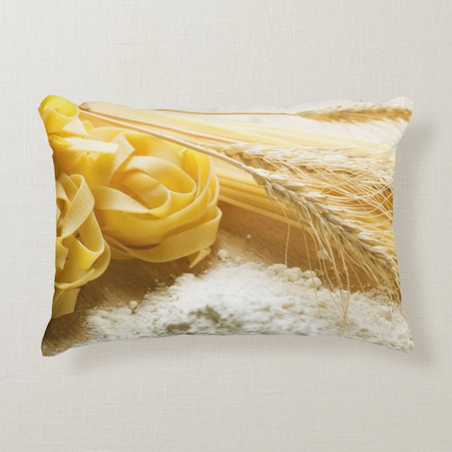 Pasta Decorative Pillow (Front)