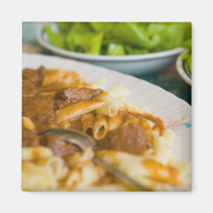 pasta dish, istria, Croatia, eastern Europe, Magnet