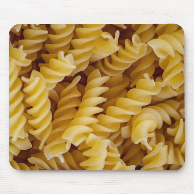 Pasta Fusilli Noodles Mouse Pad (Front)