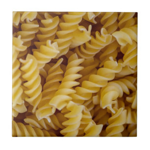 Pasta Fusilli Noodles Tile