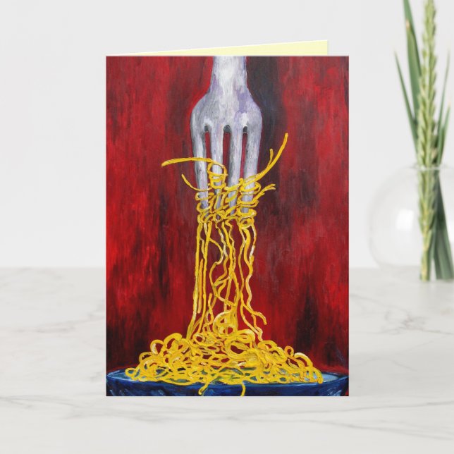 Pasta greeting card (Front)