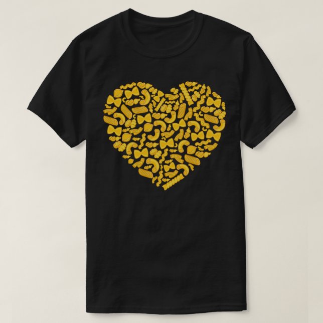 Pasta Heart T-Shirt (Design Front)