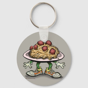 Pasta Keychain