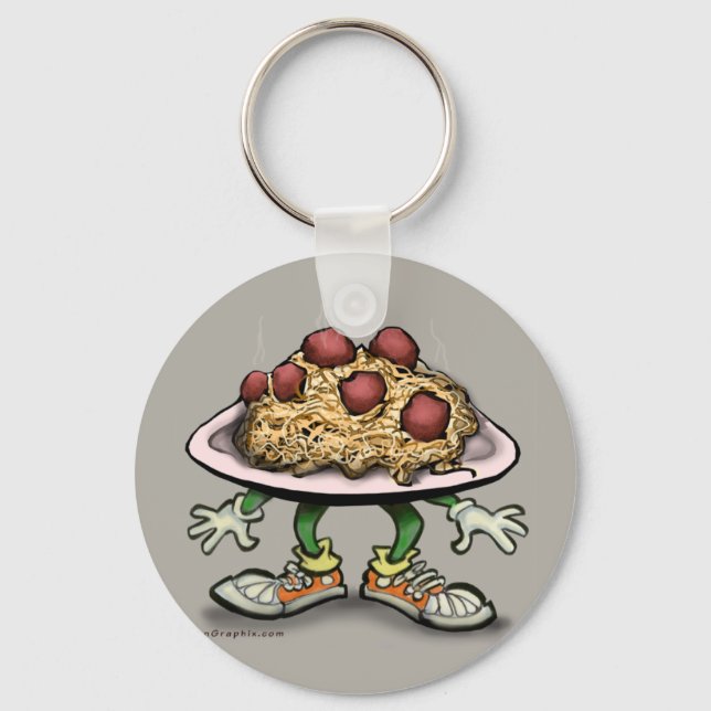 Pasta Keychain (Front)