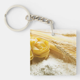 Pasta Keychain