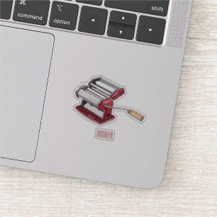 Pasta maker cartoon illustration 