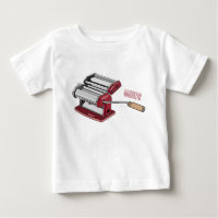 Pasta maker cartoon illustration