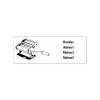 Pasta maker cartoon illustration