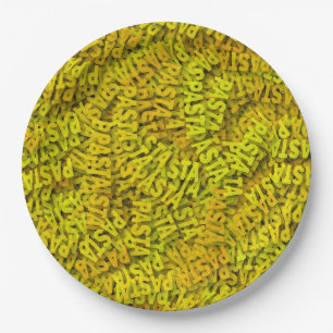 Pasta Paper Plate