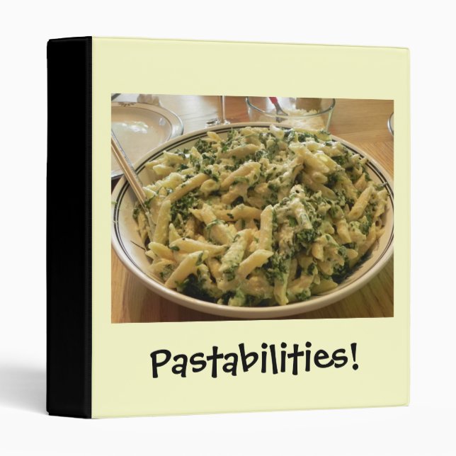 Pasta Pastabilities! Binder (Front/Spine)
