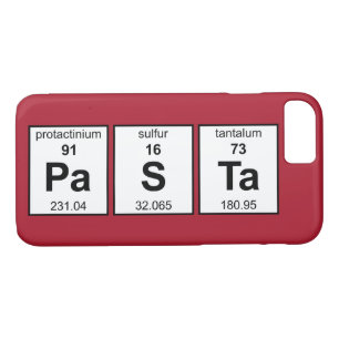 PaSTa Periodic Table Case-Mate iPhone Case