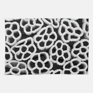 Pasta wheels kitchen towel