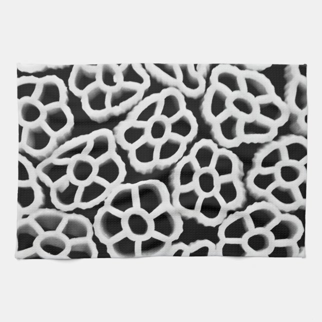 Pasta wheels kitchen towel (Horizontal)