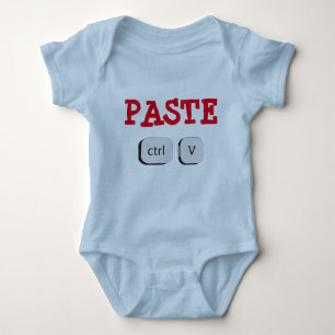 Paste Twin Baby Bodysuit