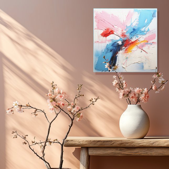 Pastel abstract 3 of 4 canvas print (Creator Uploaded)