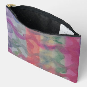 Pastel Abstract Art  Accessory Pouch