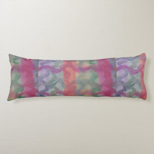 Pastel Abstract Art Body Pillow