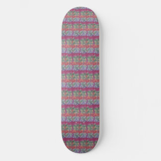 Pastel Abstract Art Skateboard
