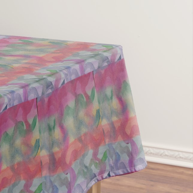 Pastel Abstract Art  Tablecloth (In Situ)