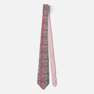 Pastel Abstract Art Tie